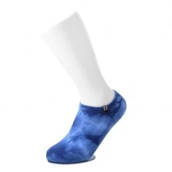 TSK1115 Tie-Dye Blue No-Sock