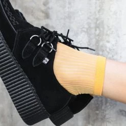 TSK1133 5-pk Ribbed Pastel Sock