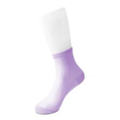 TSK1133 5-pk Ribbed Pastel Sock