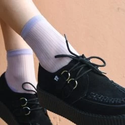 TSK1133 5-pk Ribbed Pastel Sock