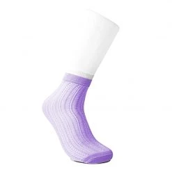 TSK1135 Lavender Mesh Sock Women