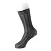 TSK1139 Women Black Mesh Sock