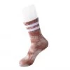 TSK1118 Vegan Tie-Dye Chocolate Tube Sock