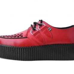 V3010 Women Red Brush-Off Mondo Creeper