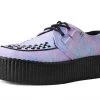 V3013 Pink Cloud D-Ring Mondo Creeper