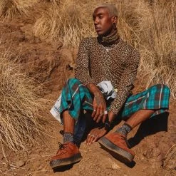 V3022 Women Brown Suede Mondo Creeper