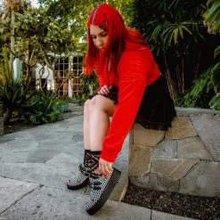 V3071 Cherry Gingham Mondo Creeper New Arrivals