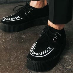 V8366 Two Tone Suede Creepers