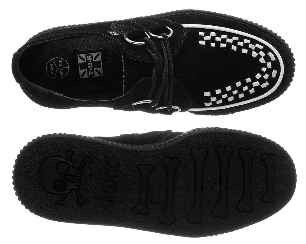 V8366 Two Tone Suede Creepers