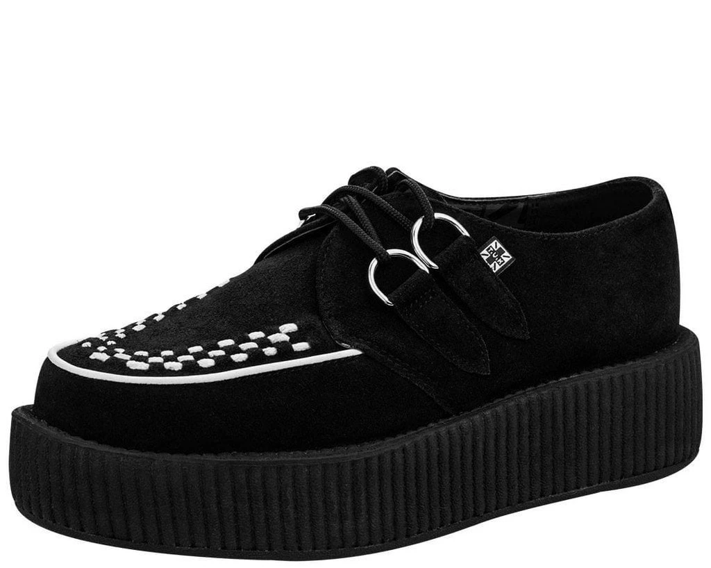 V8366 Two Tone Suede Creepers