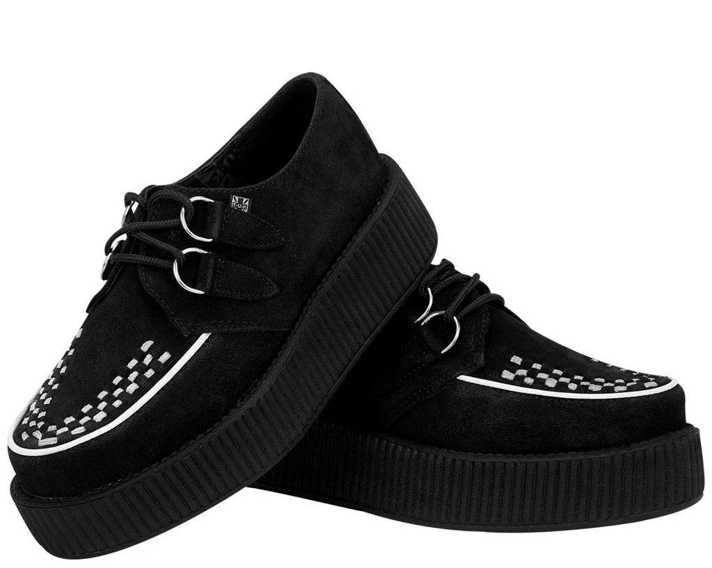 V8366 Two Tone Suede Creepers