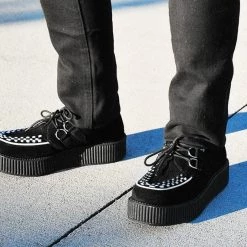 V8366 Two Tone Suede Creepers