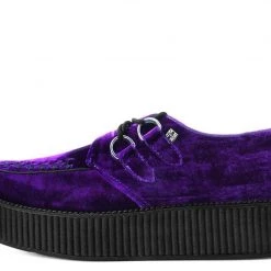 V9490 Women Violet Velvet Viva Mondo Creeper