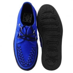 V9546 Blue Suede Viva Mondo Creeper Women