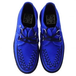 V9546 Blue Suede Viva Mondo Creeper Women