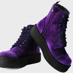 V9656L Violet Velvet Viva Mondo Boot