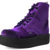 V9656L Violet Velvet Viva Mondo Boot