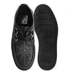 V9745 Black Glow Spiderweb Mondo Creeper Women
