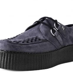 V9763 Men Charcoal Suede Viva Mondo Creeper