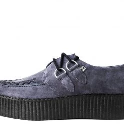 V9763 Men Charcoal Suede Viva Mondo Creeper