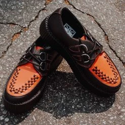V9817 Black & Orange TUKskin™ Viva High Creeper Women