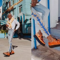 V9849 Rust Velvet Viva Mondo Creeper Women