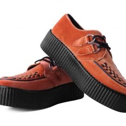 V9849 Rust Velvet Viva Mondo Creeper Women