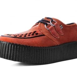 V9849 Rust Velvet Viva Mondo Creeper Women