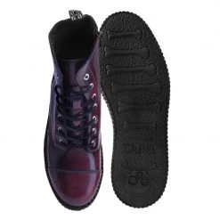 V9858 Burgundy Rub Off TUKskin™ 7-Eye Boot