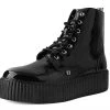 V9896 Black Crocodile Creeper Boot