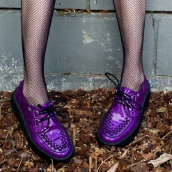 V9900 Women Purple Metallic TUKSkin™ Viva Mondo Creeper