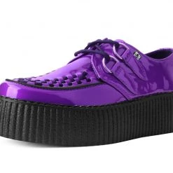 V9900 Women Purple Metallic TUKSkin™ Viva Mondo Creeper