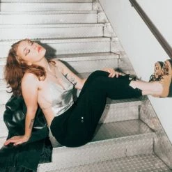 V9950 Women Tan Leopard Brush-Off Mondo Creeper