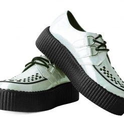 V9952 White Oil Slick Mondo Creeper