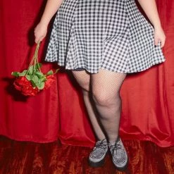 V9981 Women Grey Faux Suede Interlace Mondo Creeper