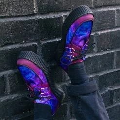 V9988 Purple & Blue Cloud Mondo Creeper